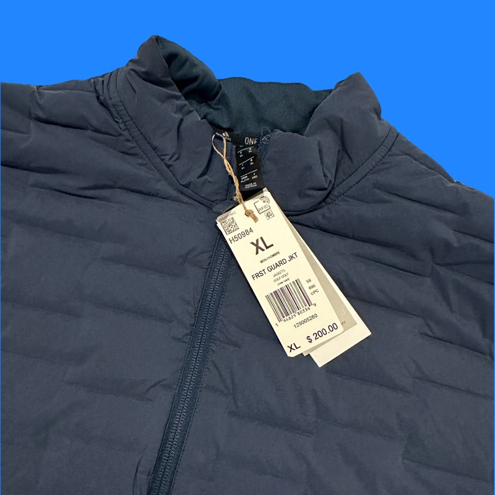 BRAND NEW WITH TAGS ADIDAS FROSTGUARD JACKET XL NAVY